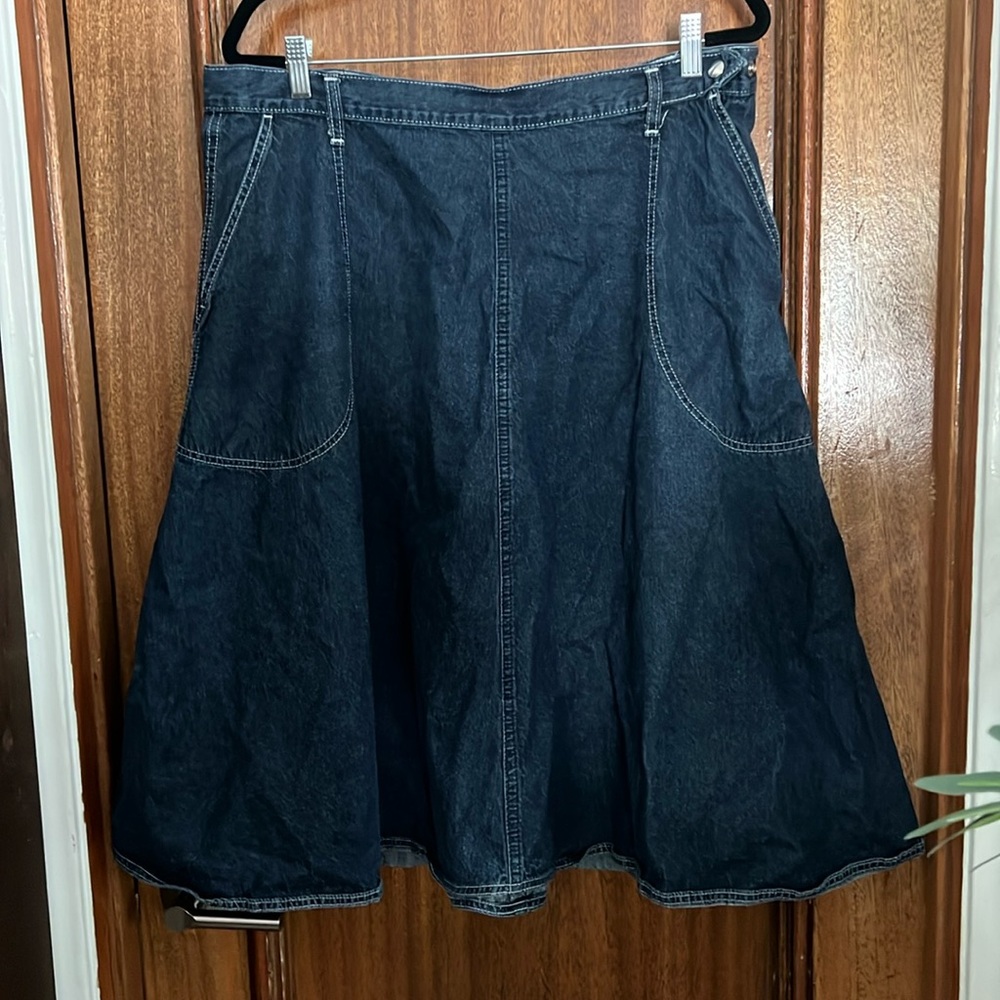 Freddie’s of Pinewood rockabilly 1950’s denim skirt